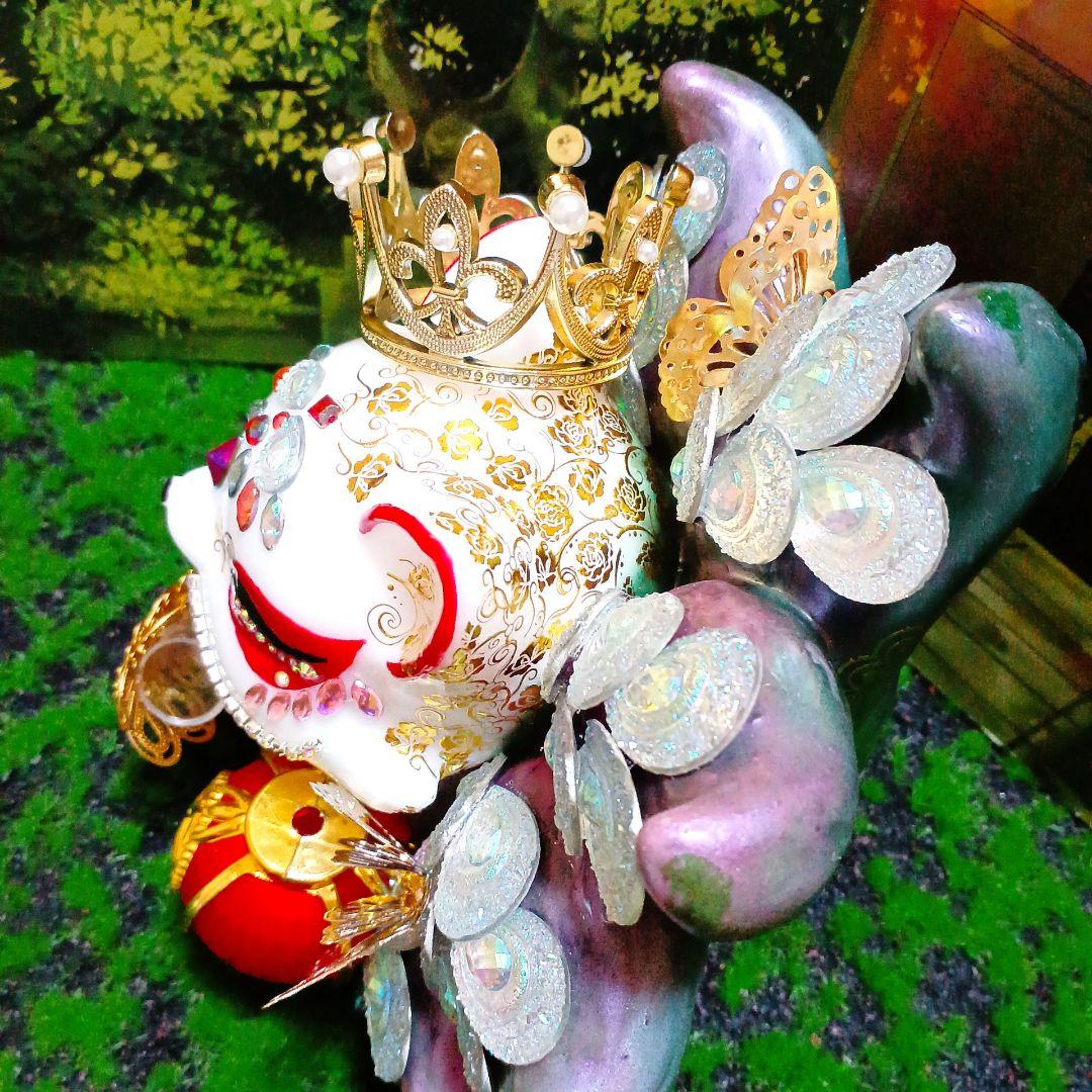 九尾の狐 BIG（ビッグ）✨⭐️オルゴナイト⭐️✨財運・金運・幸福・子孫繁栄