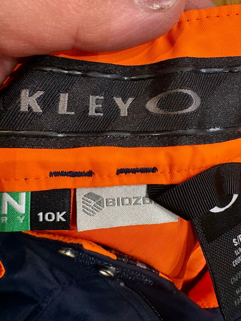 Oakley オークリー　ネイビー スキー　スノーボードパンツ　アウトドア