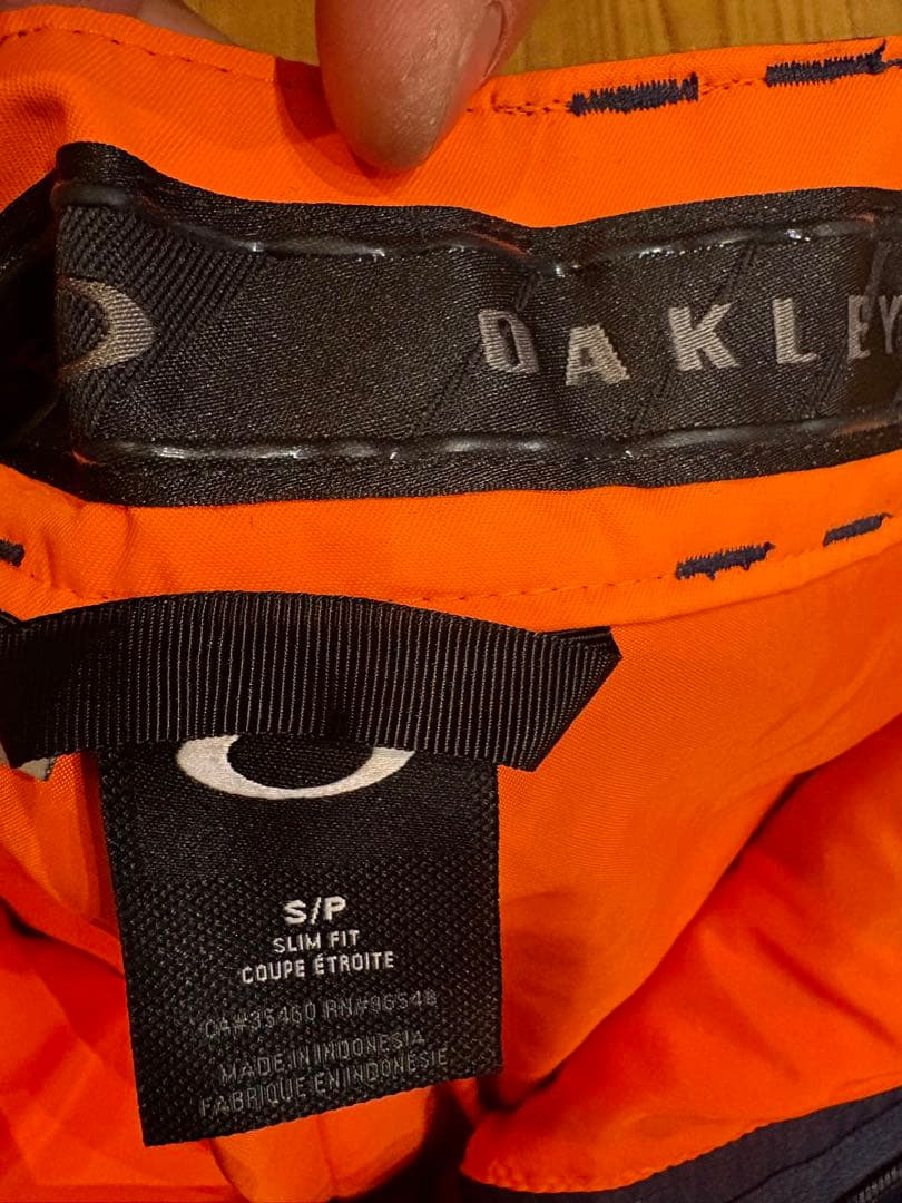 Oakley オークリー　ネイビー スキー　スノーボードパンツ　アウトドア