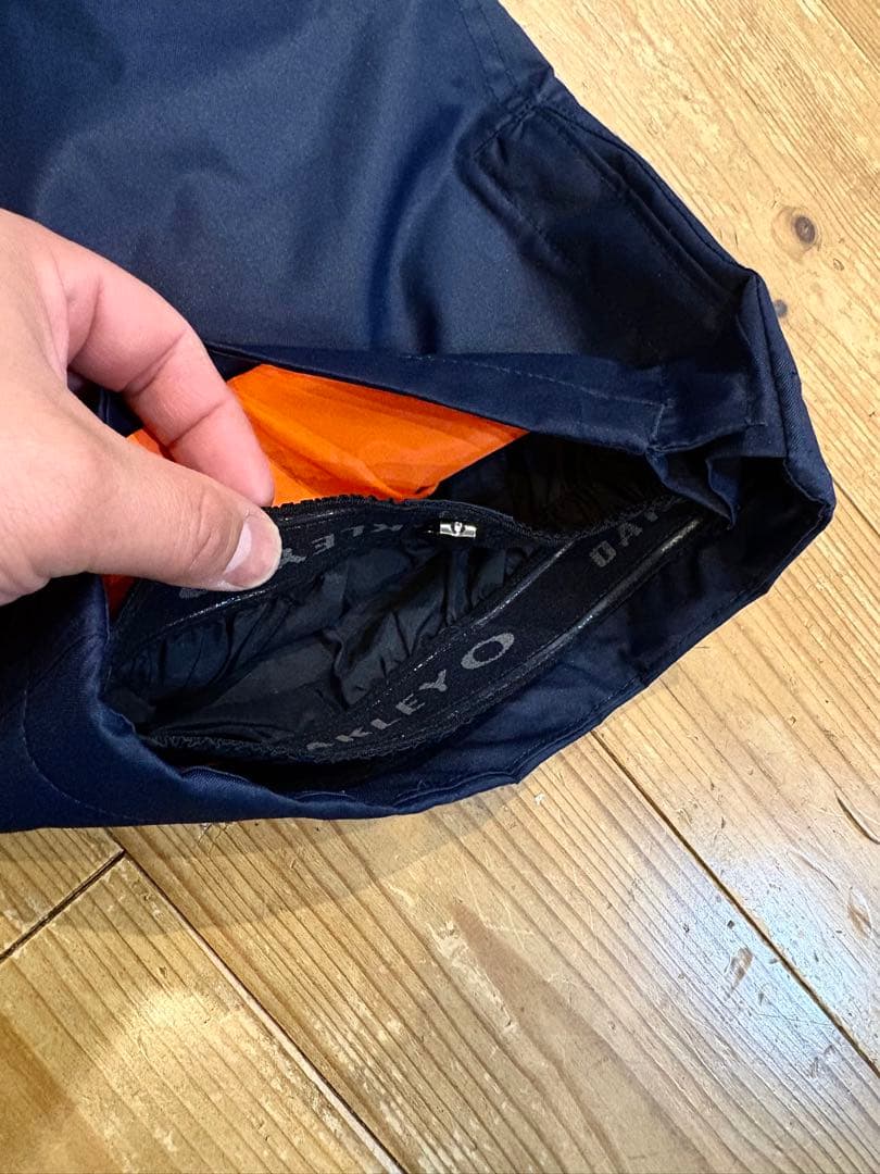 Oakley オークリー　ネイビー スキー　スノーボードパンツ　アウトドア