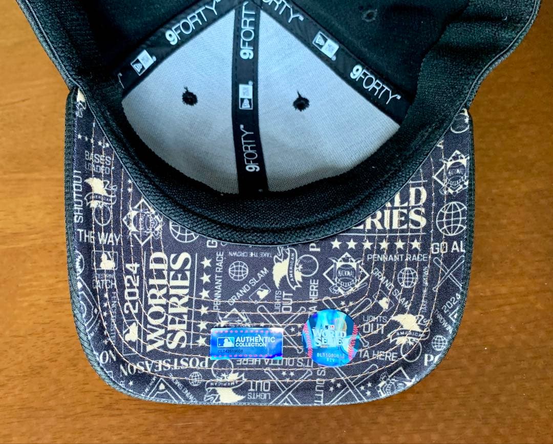LA Dodgers ドジャース2024 地区優勝Locker Roomキャップ