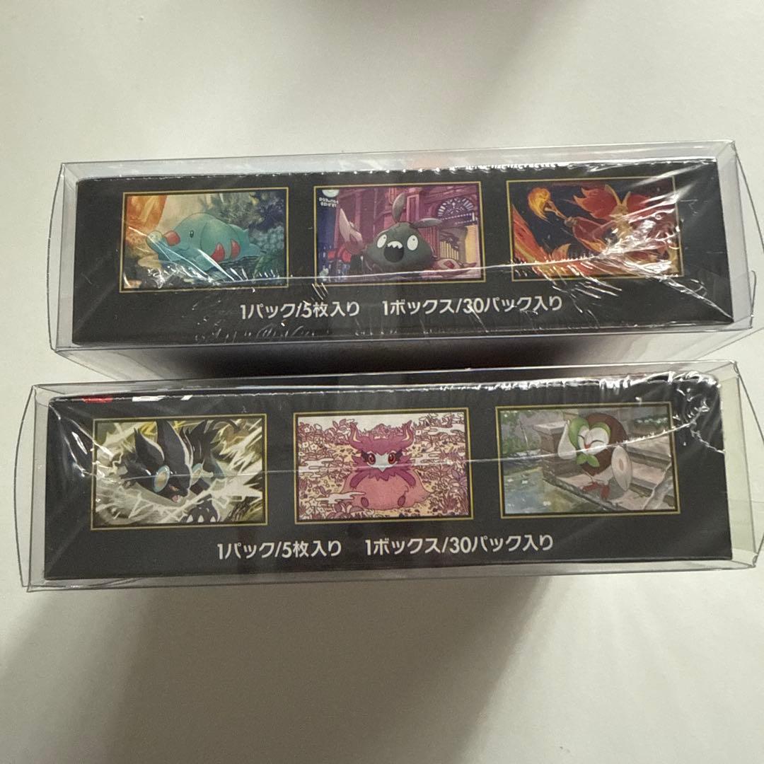 ポケモンカードニンジャスピナー　ムニキスゼロBOXシュリンク付き