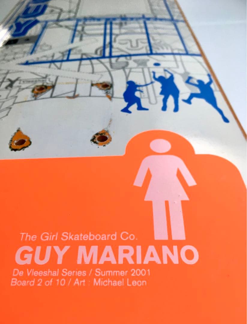 超希少 2001 Girl Skateboards Art Series デッキ