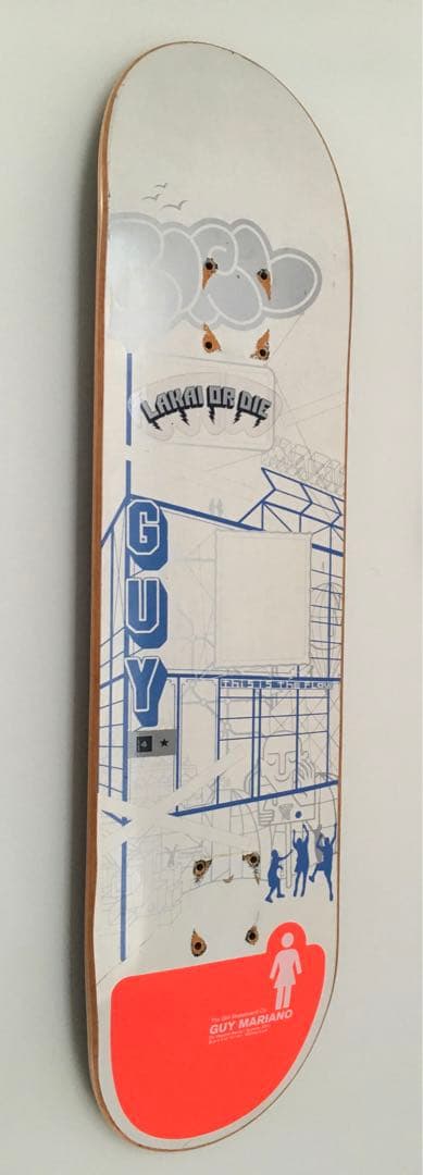 超希少 2001 Girl Skateboards Art Series デッキ