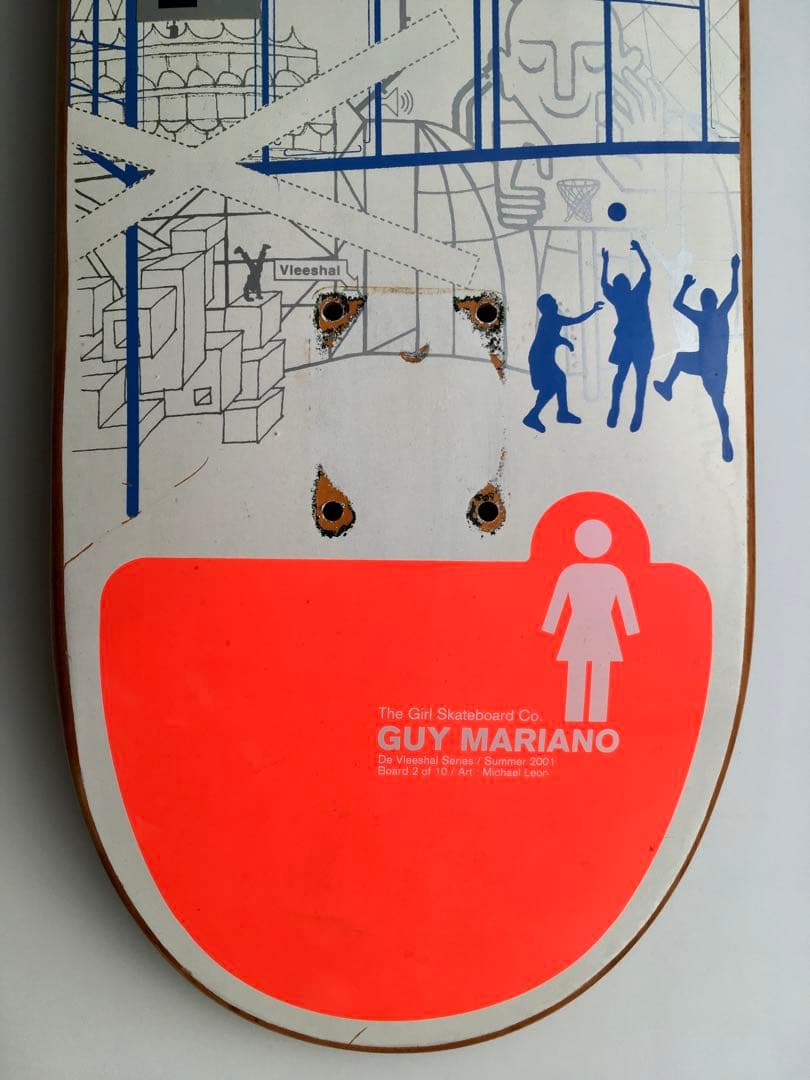 超希少 2001 Girl Skateboards Art Series デッキ