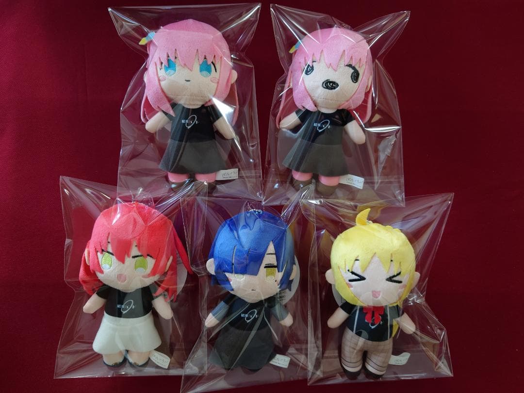 ぼっち・ざ・ろっく！ デフォルメ ぬいぐるみ 全5種セット