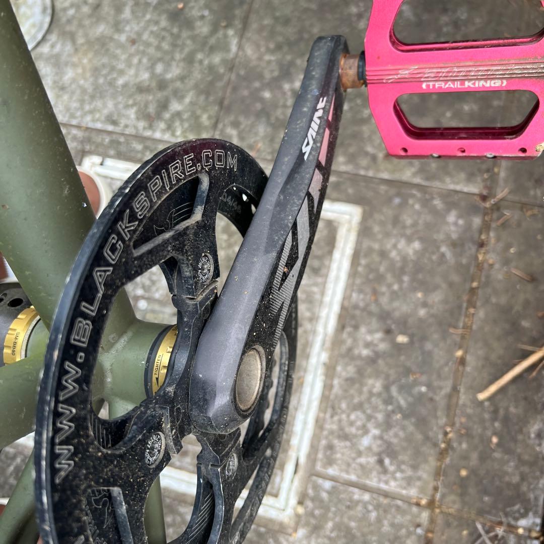 手渡し限定 激安 高級レアパーツ満載 シングルスピード MTB