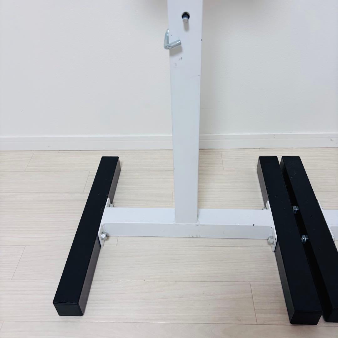 バーベルラック 高さ調整　H63〜83cm セーフティラック　スタンド　バーベル