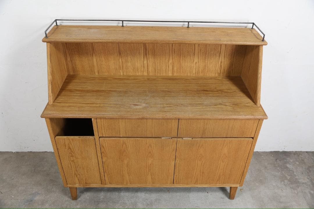 『メーカー不明』オープンシェルフ カップボード 飾棚 食器棚 収納 RWshe4