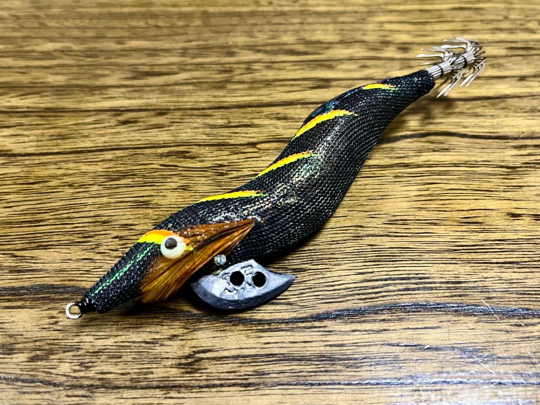 餌木猿 3.5号 【シンカー穴開け】 加工 8本まとめ売り