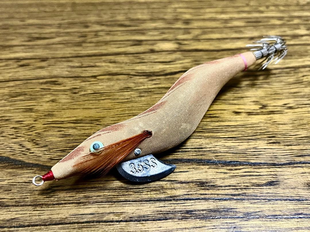 餌木猿 3.5号 【シンカー穴開け】 加工 8本まとめ売り