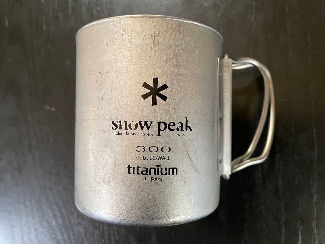  peak スノーピーク　チタンダブルマグ300ml 4個セット