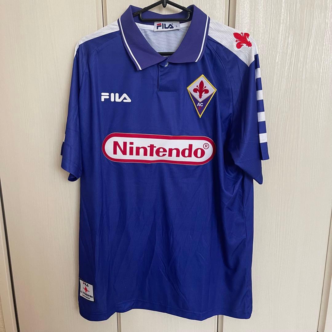 フィオレンティーナ1998/99 ルイコスタ　サッカーユニフォーム FILA