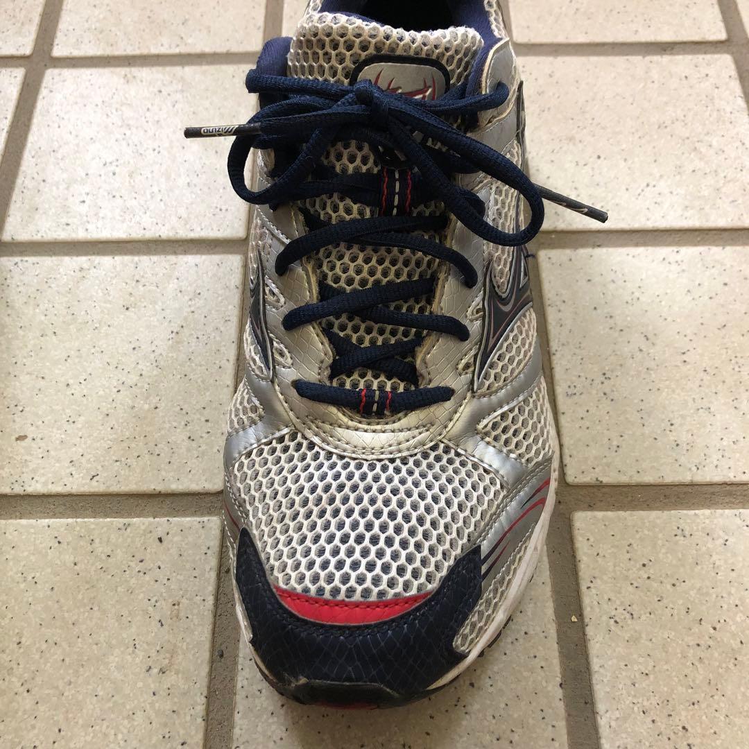 Mizuno Wave Rider 14 シルバー 27.0cm