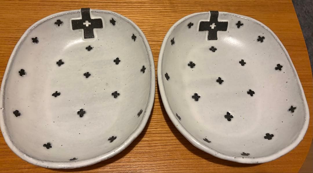 ユズキカケラ yuzukikakera オーバル 長皿 小皿 カトラリーセット