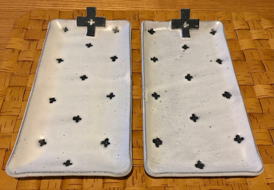 ユズキカケラ yuzukikakera オーバル 長皿 小皿 カトラリーセット
