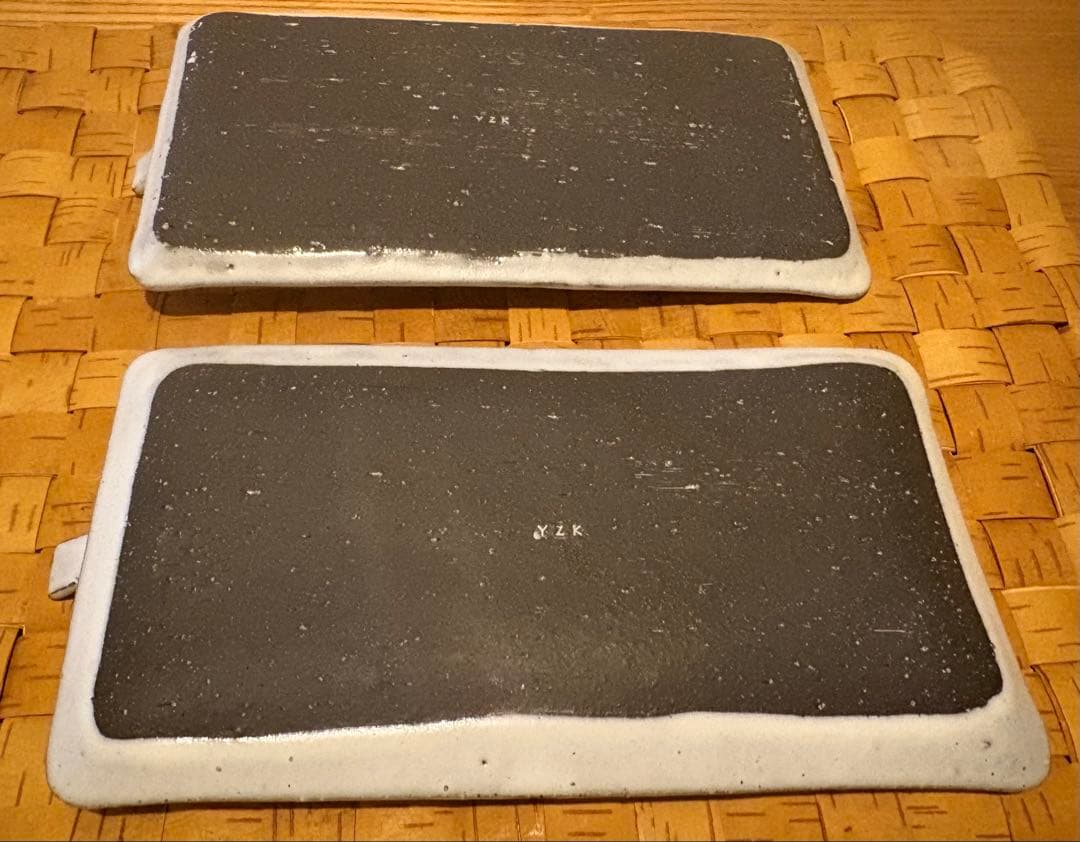 ユズキカケラ yuzukikakera オーバル 長皿 小皿 カトラリーセット
