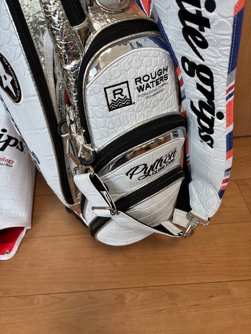 ゲン★高級レア限定品★超お洒落elite grips キャディバッグ