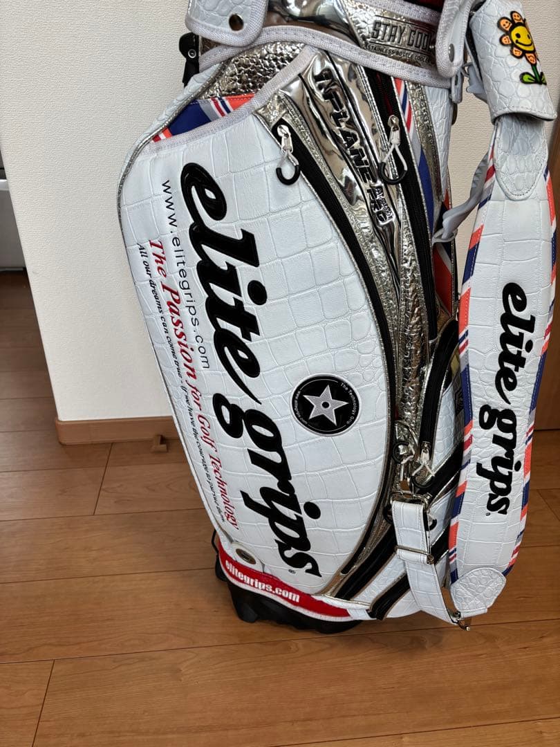 ゲン★高級レア限定品★超お洒落elite grips キャディバッグ