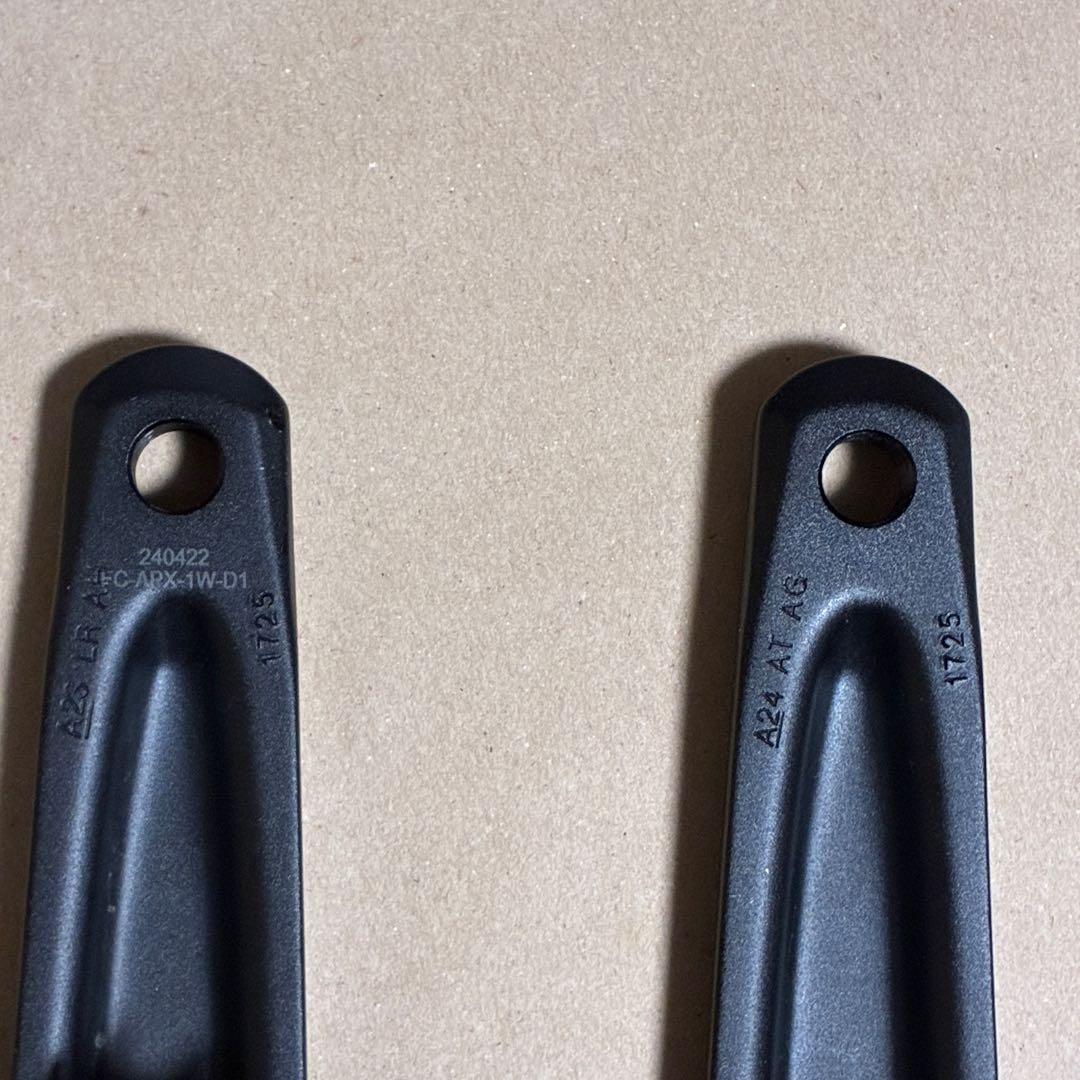 SRAM APEX クランク DUB 172.5mm FC-APX-1W-D1