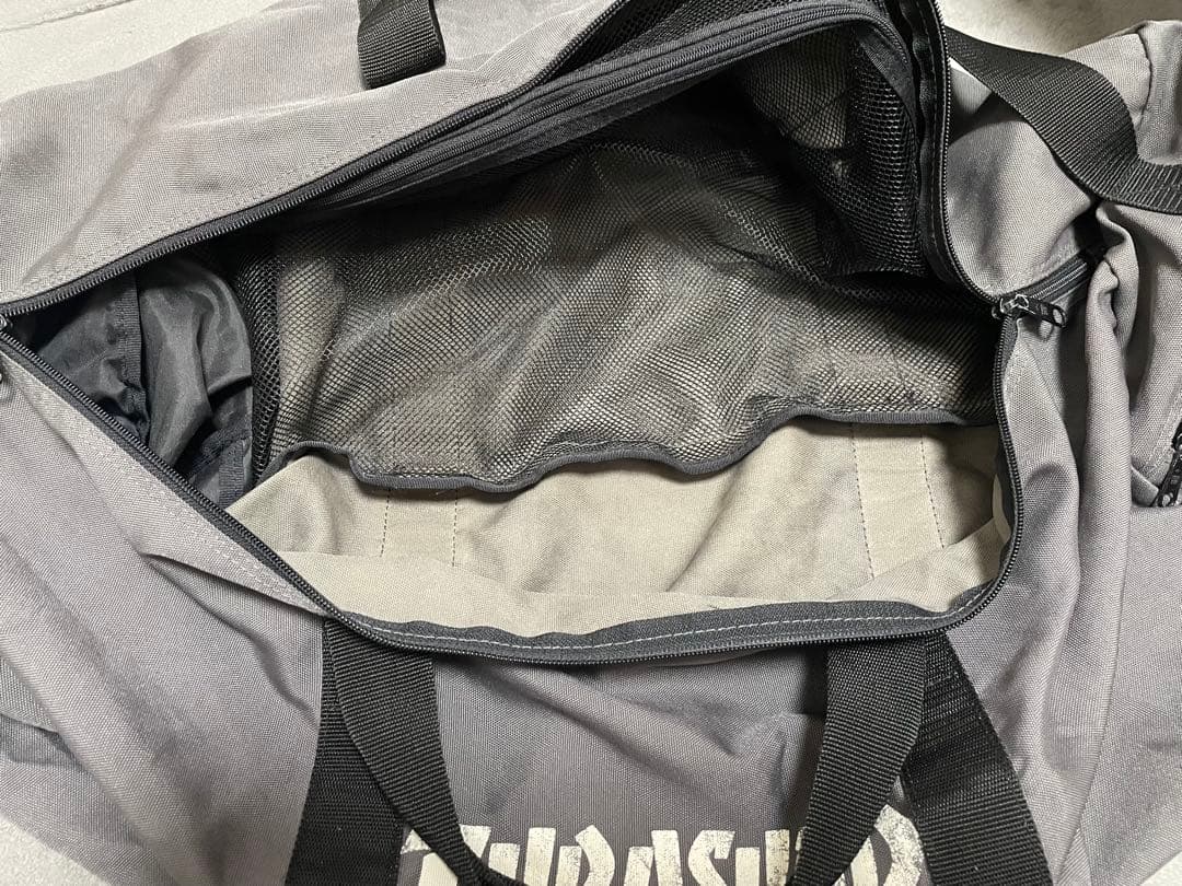 THRASHER ダッフルバッグ グレー