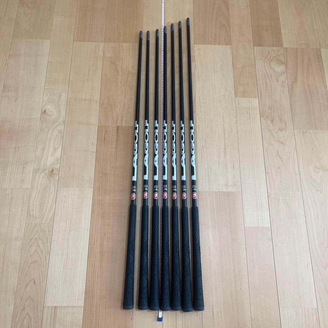 LAGOLF シャフト 7本セット Aシリーズ 105-4(Sフレックス) 美品