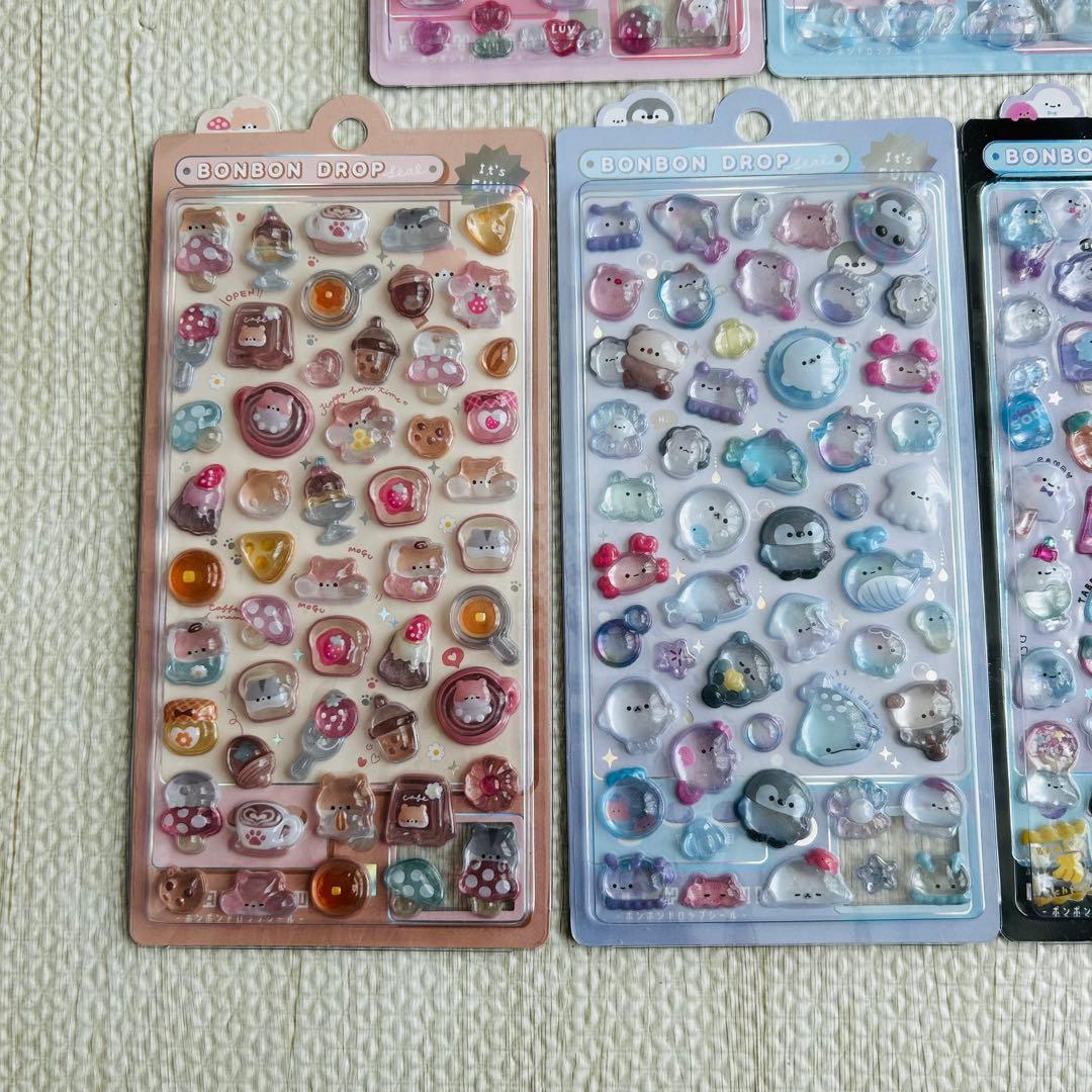 正規品‼️ ボンボンドロップシール オリジナル まとめ売り 7枚　おまけ付き