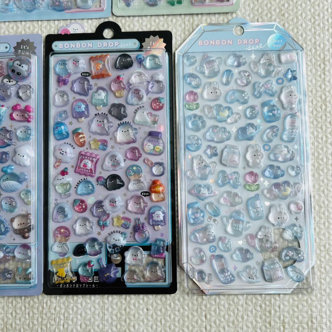 正規品‼️ ボンボンドロップシール オリジナル まとめ売り 7枚　おまけ付き
