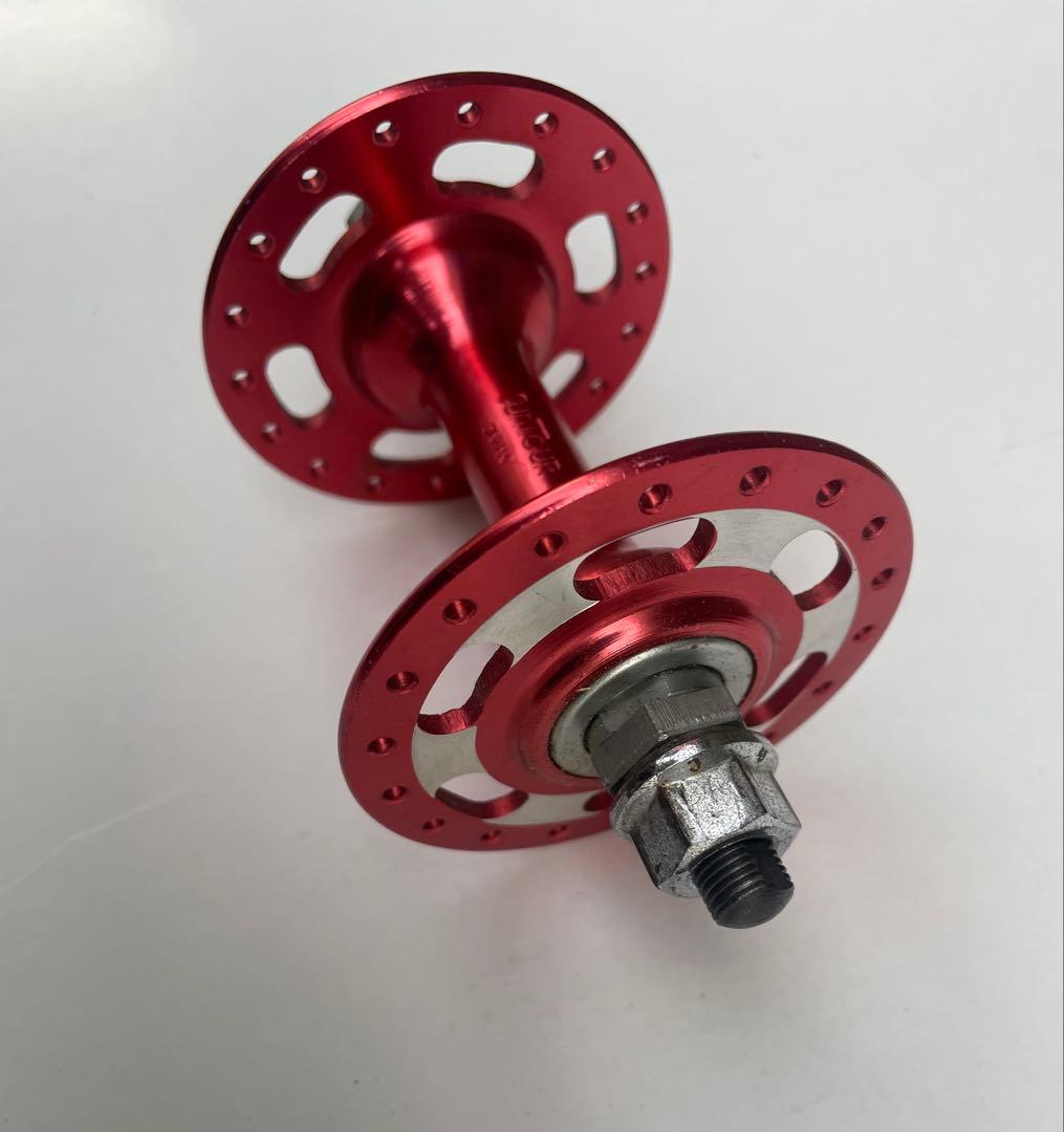 パーツ NOS SUNTOUR LARGE HUB FRONT 36H RED