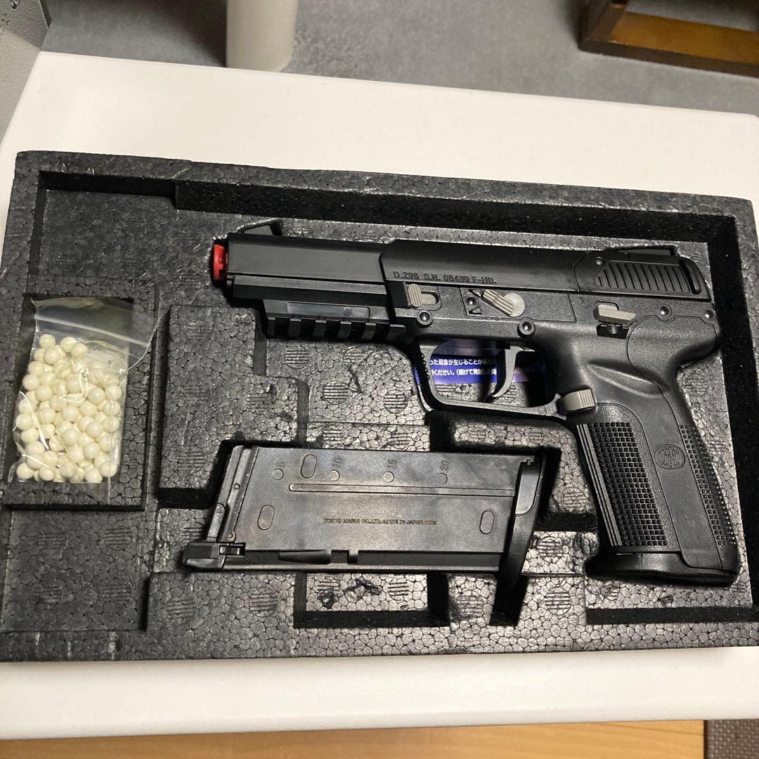 東京マルイ FN5-7 (ファイブセブン) + BB弾、ガス、BBボトルセット
