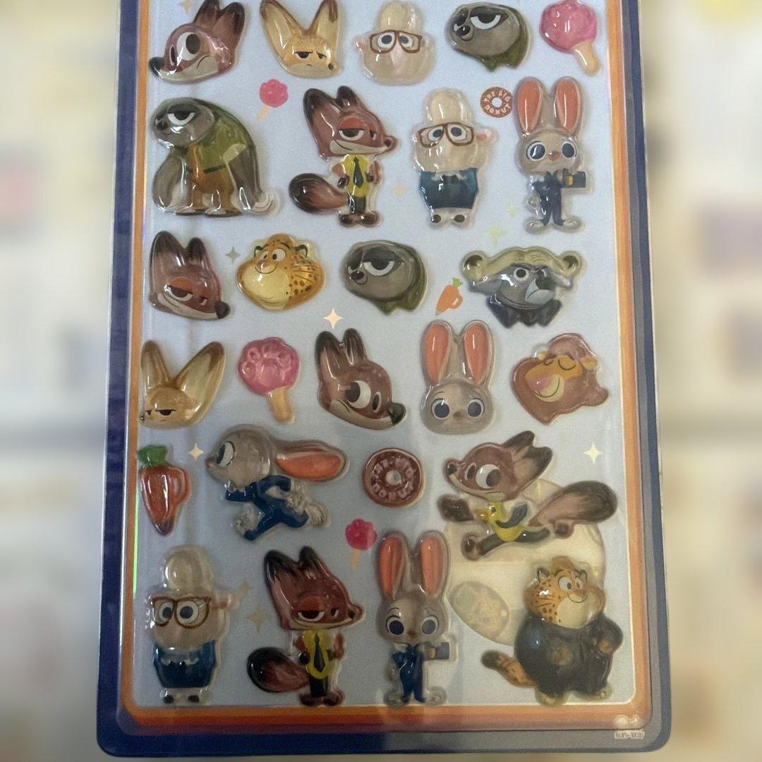 正規品！新品未使用！ ズートピア　ボンボンドロップシール　第一弾