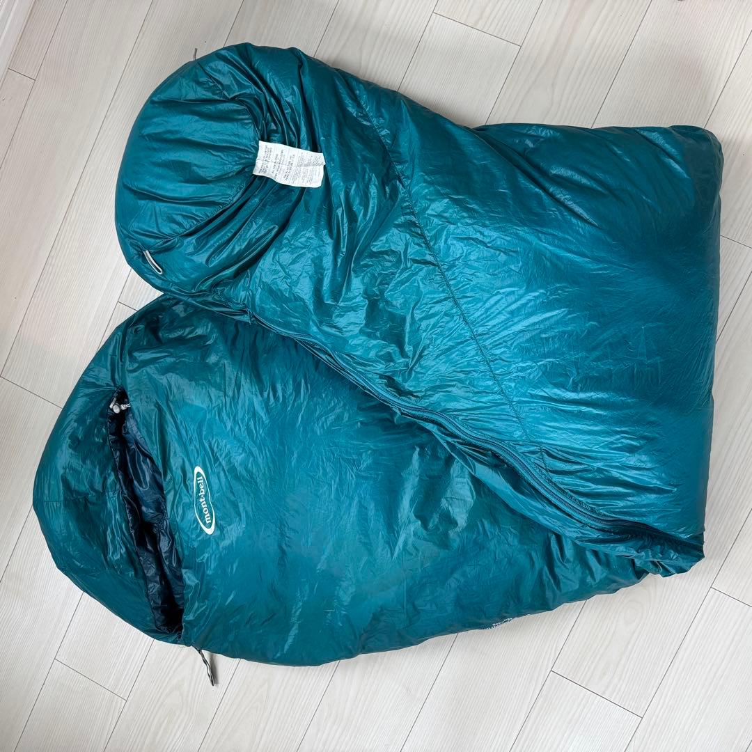 モンベル シームレスダウンハガー 800 #3 R/ZIP