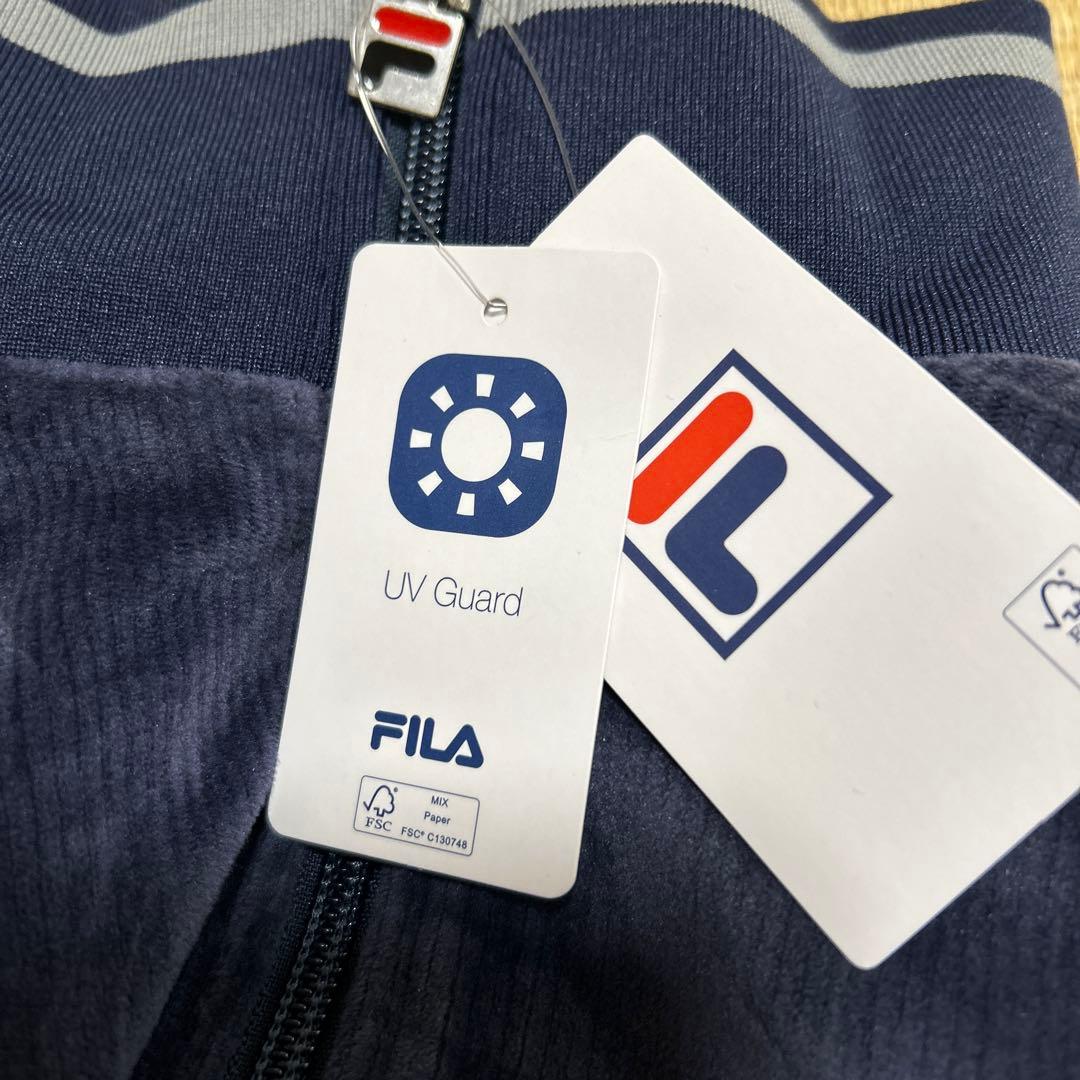 FILA ネイビー ジャージ Mサイズ