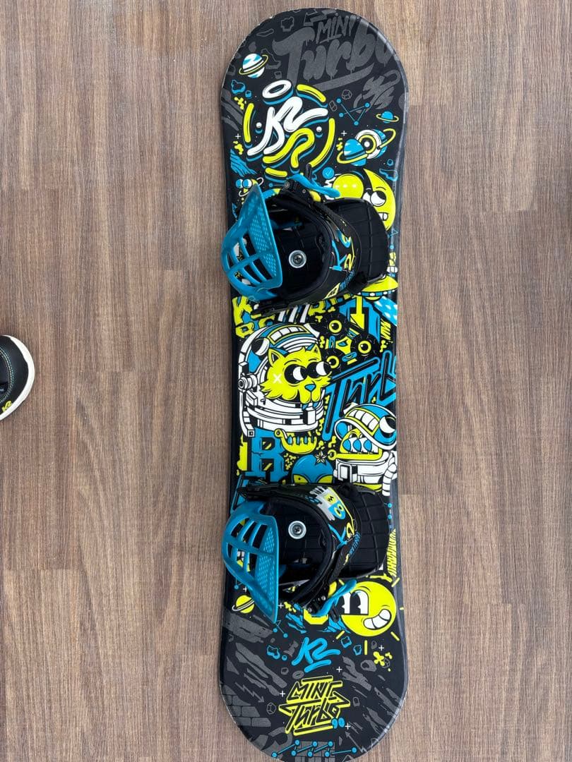 【期間限定値下げ】キッズスノーボード3点セット90cm K2ブーツ付き美品