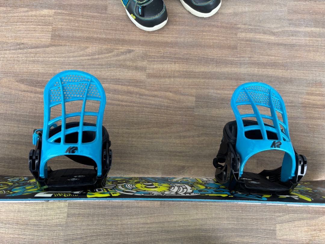 【期間限定値下げ】キッズスノーボード3点セット90cm K2ブーツ付き美品
