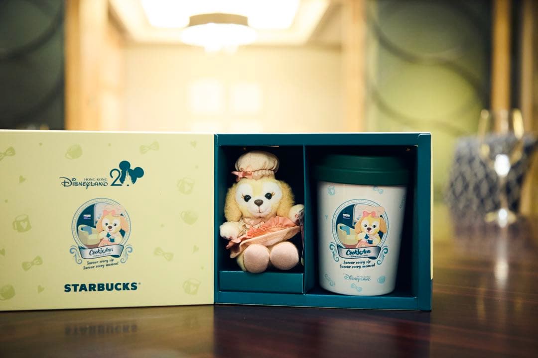 香港ディズニー20周年限定日本未発売 STARBUCKS CookieAnn