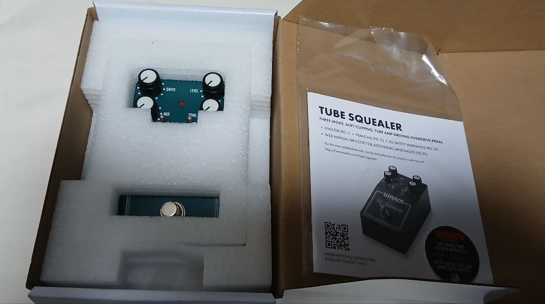 WARM AUDIO / TUBE SQUEALER ほぼ新品