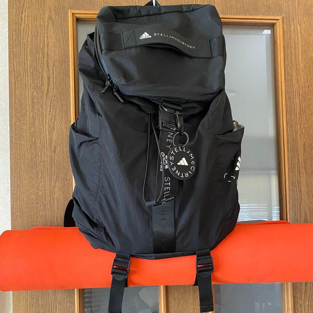 新品adidas STELLA McCARTNEY ヨガマット＆ケース オレンジ