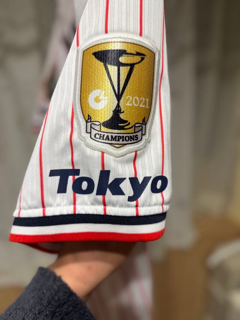 MVP記念ユニホーム つば九郎ワッペンカスタム ヤクルト 村上宗隆 刺繍 XL