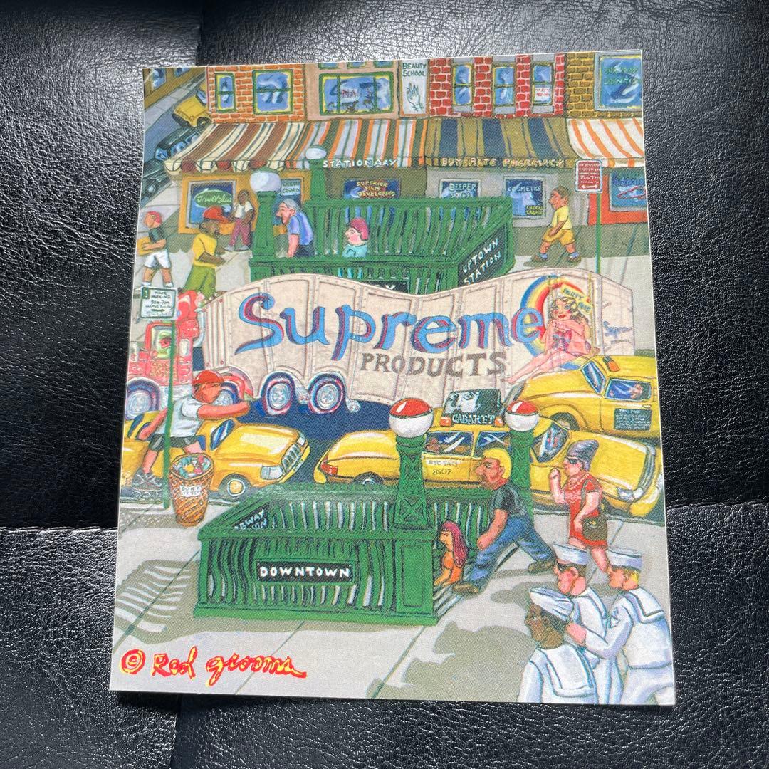 【新品未使用】supreme×UMBRO ステッカー付き