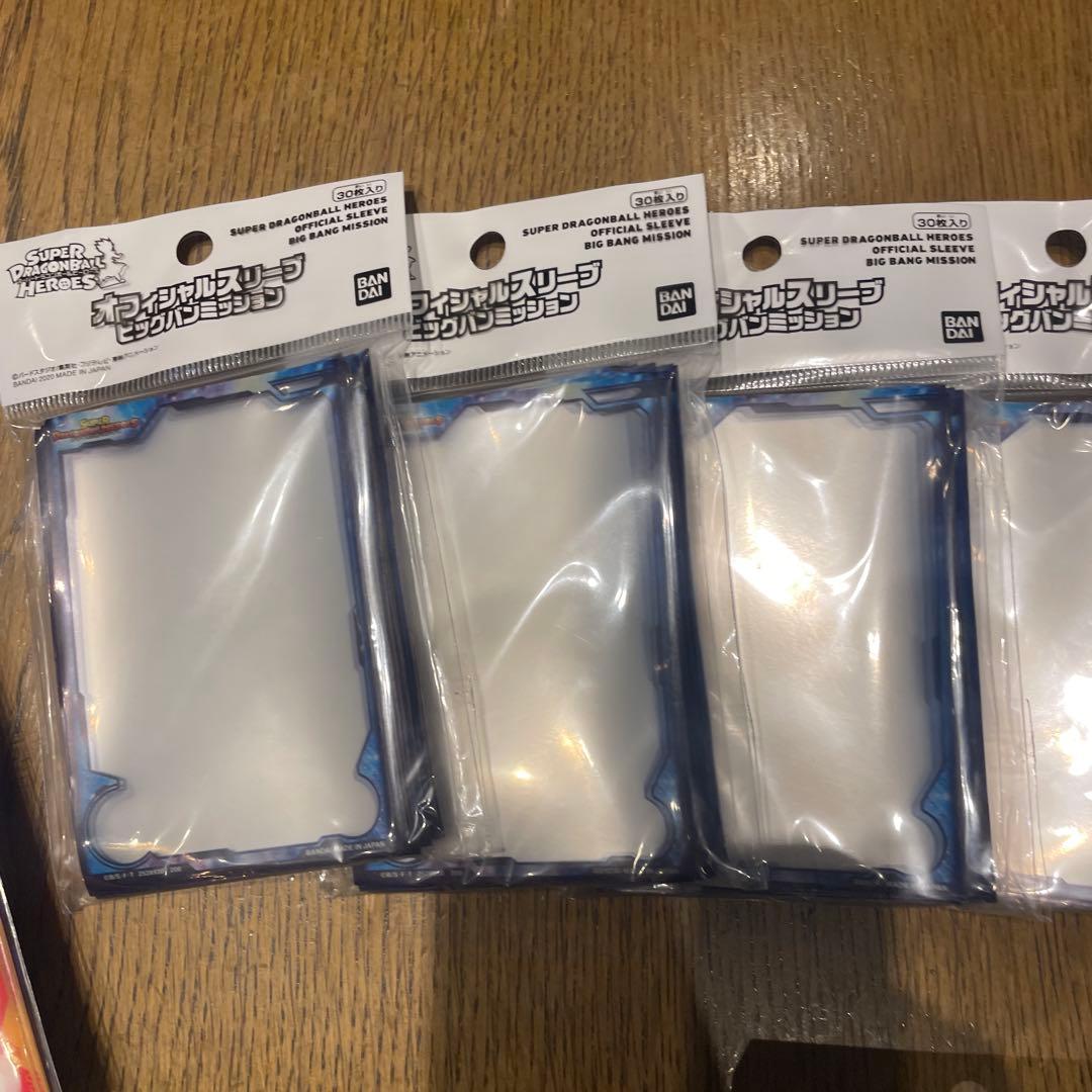 【新品】スーパードラゴンボールヒーローズオフィシャルスリーブ10セット478枚