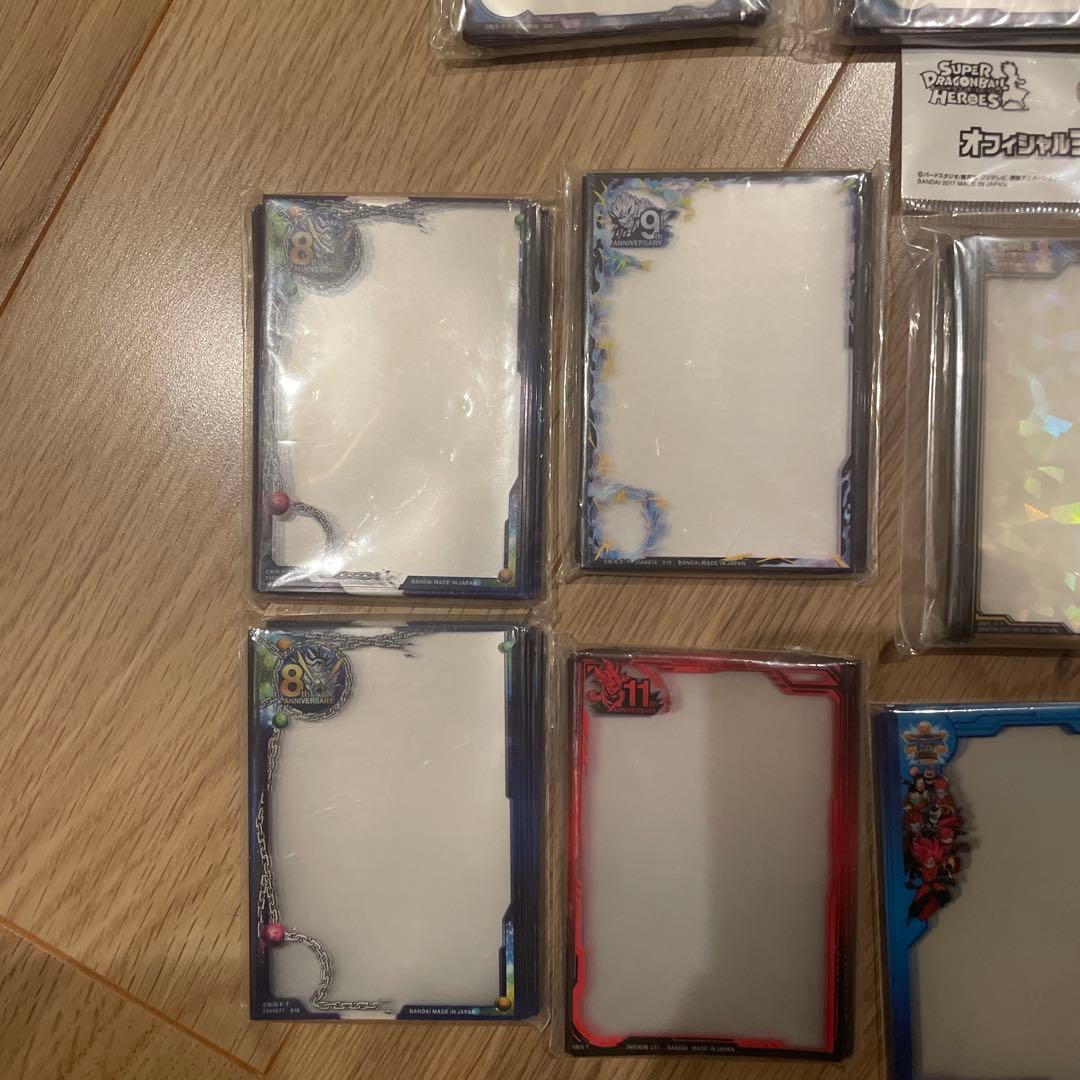 【新品】スーパードラゴンボールヒーローズオフィシャルスリーブ10セット478枚