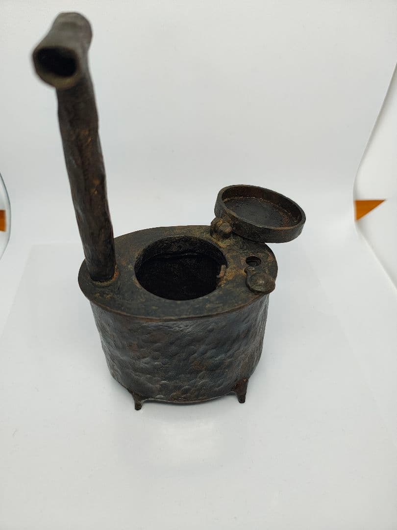 超珍品 ミニ薪ストーブ ビンテージ 実用品　木箱付き！