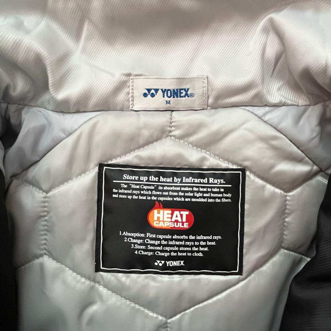 【美品】YONEX ベンチロングコート sizeM HEATCAPSULE