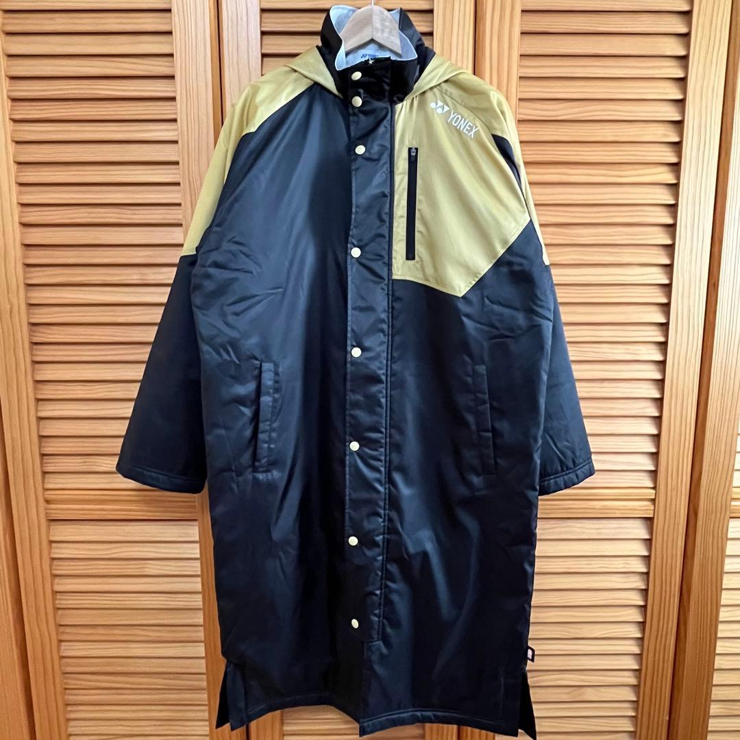 【美品】YONEX ベンチロングコート sizeM HEATCAPSULE