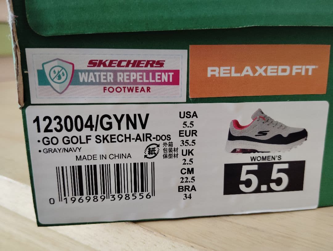 【新品】　SKECHERS ゴルフシューズ 22.5