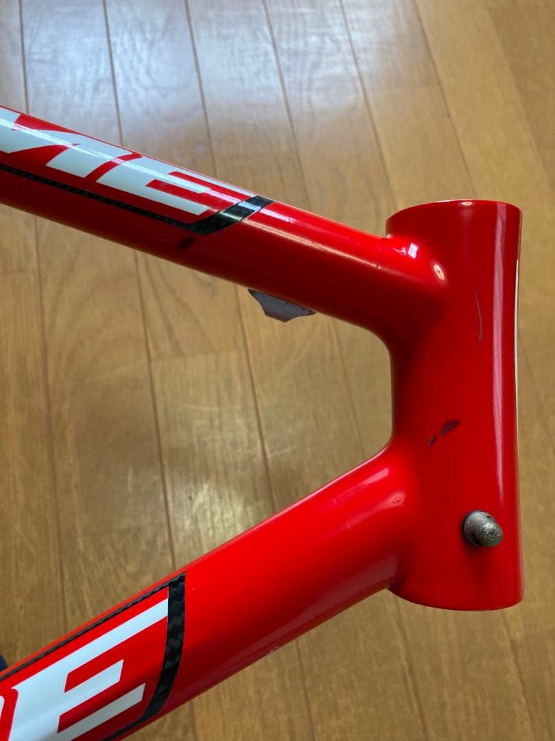 TIME VXエリートカーボン ロードバイクフレーム 赤黒