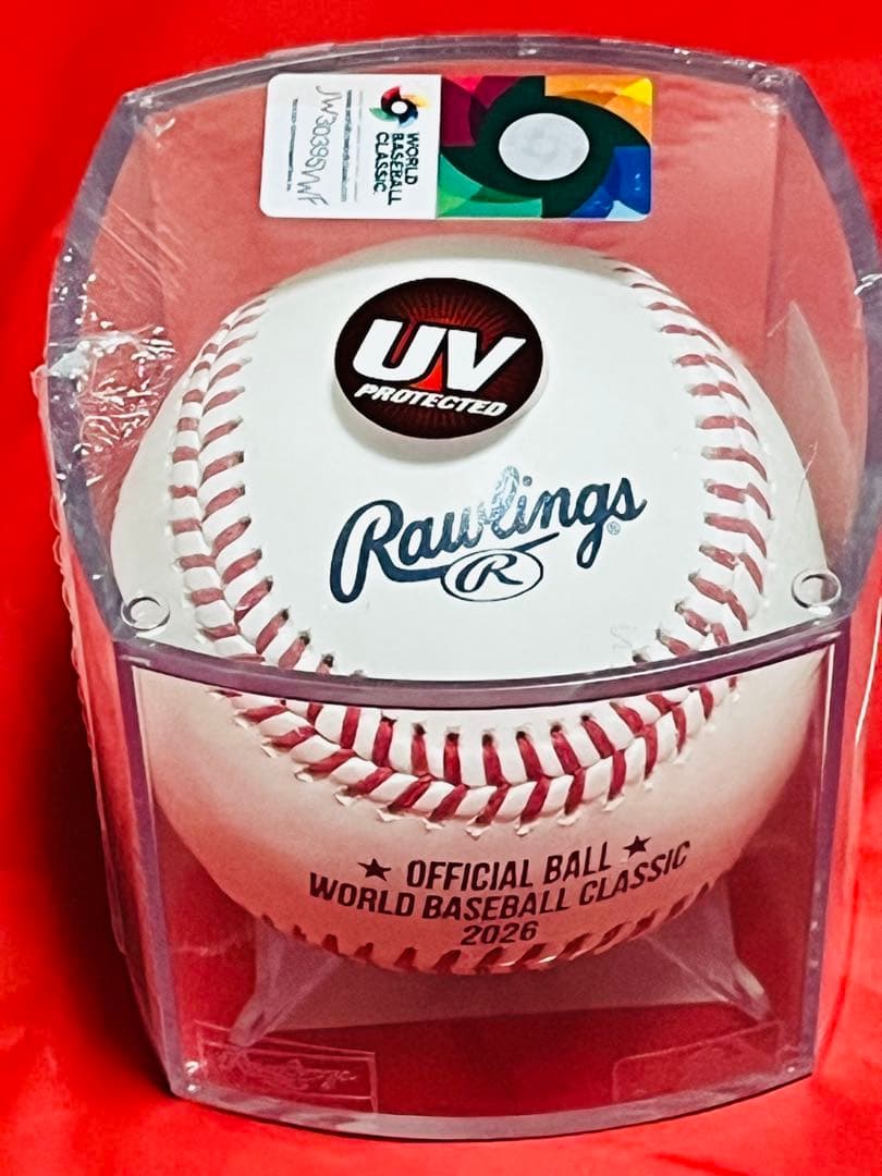 WBC 公式球　2026 Rawlings ローリングス ボール キューブ入り