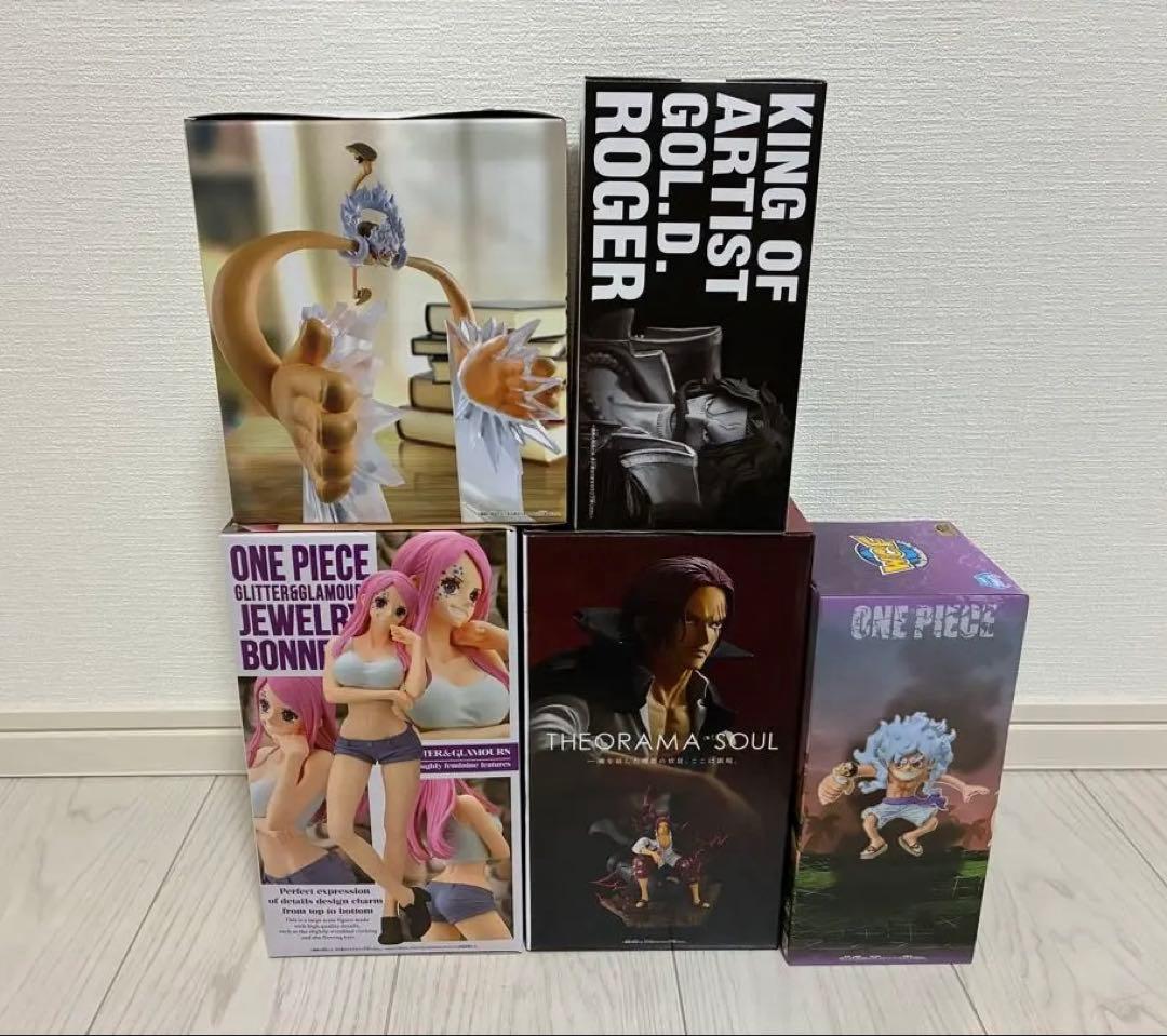 ワンピース フィギュア まとめ売り 5体セット ジャンクス ニカルフィ ボニー