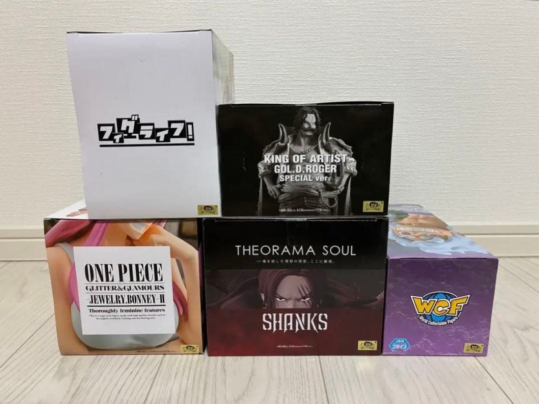 ワンピース フィギュア まとめ売り 5体セット ジャンクス ニカルフィ ボニー
